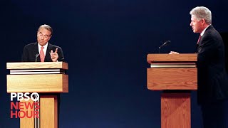 Clinton vs Dole The first 1996 presidential debate [upl. by Lawlor]