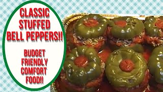 Classic Stuffed Peppers Recipe  Noreens Kitchen [upl. by Pratte57]