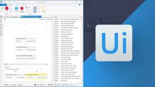 UiPath software robot at work processing invoices in SAP [upl. by Odnuges534]