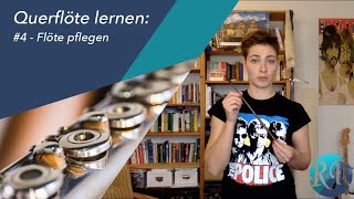 Flötenunterricht 4  Flöte reinigen und pflegen [upl. by Dyanna]