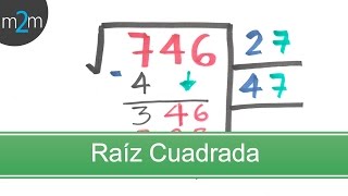 Raíz cuadrada │Square root [upl. by Shelagh]