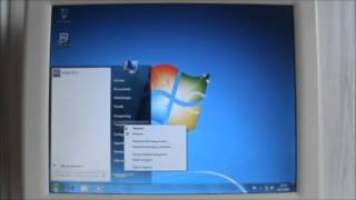Windows 7 on Pentium II 266 MHz [upl. by Darahs264]
