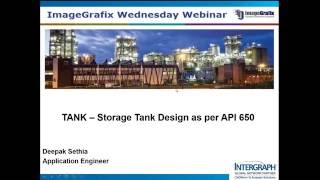 TANK – Storage Tank Design as per API 650 [upl. by Annairda11]