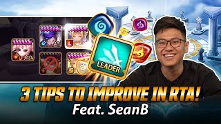 3 Tips to Improve in RTA feat SeanB [upl. by Odranoel]