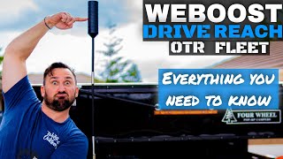 WeBoost Drive Reach OTR Fleet Everything You Need to Know [upl. by Ynohtnakram]