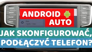 Android Auto Jak podłączyć telefon do samochodu [upl. by Ennaylloh]