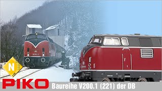 Produktvorstellung PIKO V2001 221 Baugröße N 1160 [upl. by Okihcim116]