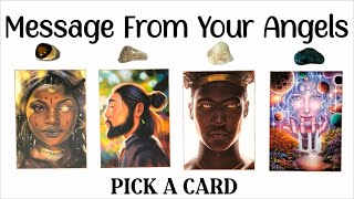 PICK A CARD 🩷 Message From Your Angels 🪽 [upl. by Jarvis39]