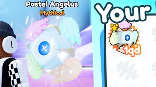 🥳 I Made NEW MYTHICAL PASTEL ANGELUS in Pet Simulator X Roblox [upl. by Triley]