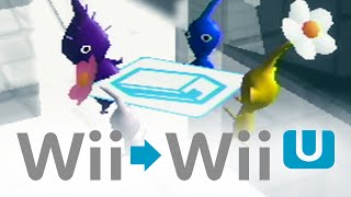 Wii to Wii U Data Transfer w Pikmin [upl. by Nnyroc]