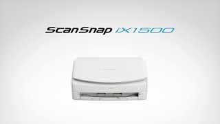 ScanSnap iX1500 Introduction [upl. by Gnilrad]