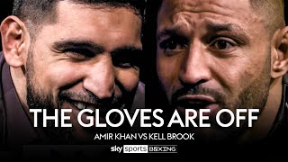 THE GLOVES ARE OFF  Amir Khan vs Kell Brook [upl. by Heuser]