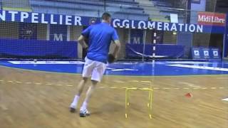 Entrenamiento específico para extremos en balonmano [upl. by Bandur]