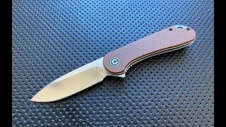 The Civivi Elementum Pocketknife The Full Nick Shabazz Review [upl. by Anaitit]