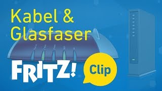 FRITZ Clip – Ins Internet per Kabel oder Glasfasermodem [upl. by Clemente268]