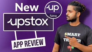 UPSTOX NEW APP Review  First Impression [upl. by Adiene164]