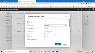 Item Revaluation in Dynamics 365 Business Central 2021 [upl. by Nylitsirk]