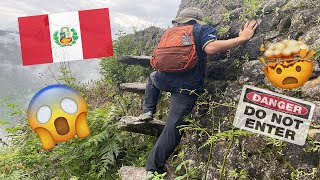 Stairs of Death  FULL ENTIRE HIKE  Wayna Huayna Picchu at Machu Picchu Peru [upl. by Esiralc602]