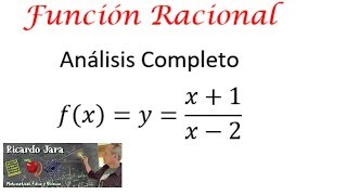 Función Racional Análisis Completo [upl. by Elylrac593]