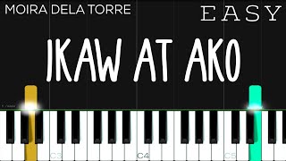 Ikaw At Ako  Moira Dela Torre amp Jason  Easy Piano Tutorial [upl. by Halyak]