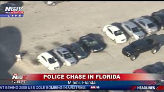 FULL POLICE CHASE High Speed Chase In Miami Florida [upl. by Summer]