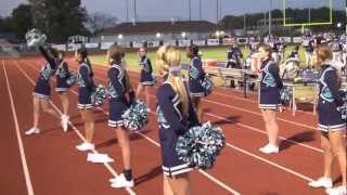 Hilton varsity cheer Pep Rally performance [upl. by Ynehpets]