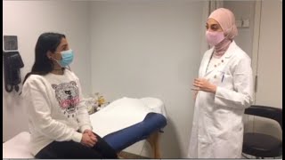 Osteopathic Assessment and Treatment Demonstration by LCO Student [upl. by Attegroeg312]