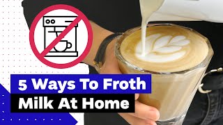 How To Froth Milk At Home Best Milk Frothers Review [upl. by Ylen]