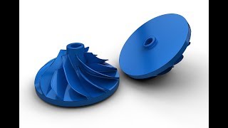 How to make impeller in SolidWorks [upl. by Ridgley]