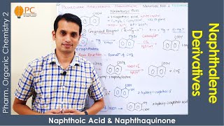 Naphthalene Derivatives Naphthoic acid and Naphthoquinone Organic Chemistry [upl. by Nimzaj]