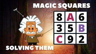 GENIUS Way to Solve Magic Squares [upl. by Philps]