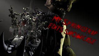 SFM  My Springtrap Edits Showcase [upl. by Yrrum]