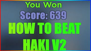 GPO HOW TO BEAT OBSERVATION HAKI V2 [upl. by Stanton7]