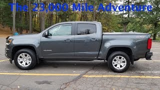 2016 Chevy Colorado Review 23000 Miles [upl. by Ahsekram]