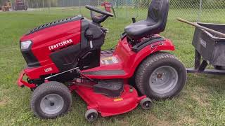 Craftsman T310 tight turn demo1 [upl. by Jon]