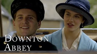 Lady Sybil and Tom Branson Meet for the First Time  Downton Abbey [upl. by Anitsyrc]