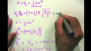 Mod10 Lec40 Time Independent Perturbation Theory [upl. by Feilak]