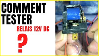 🔧 COMMENT TESTER UN RELAIS 12V DE VOITURE 🔵 [upl. by Ennair]