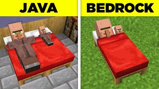 Testing 100 JAVA vs BEDROCK Myths in Minecraft [upl. by Layney]