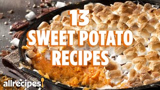 Our 13 Favorite Sweet Potato Recipes  Holiday Recipe Compilation  Allrecipescom [upl. by Schaeffer]