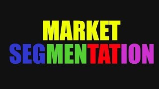 Market Segmentation and Target Market [upl. by Ddet]