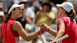 Justine Henin v Martina Hingis  Sydney 2006 R1 Highlights [upl. by Japha]