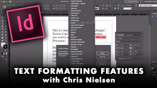 Formatting Text in Adobe InDesign [upl. by Alena]