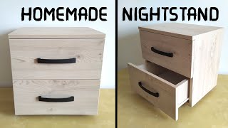 How to Make a DIY Nightstand [upl. by Abehsile114]