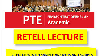 PTERETELL LECTURE12 LECTURES WITH SAMPLE ANSWERS AND SCRIPTS [upl. by Cherilynn]