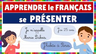 Apprendre le français  se présenter [upl. by Pinelli]