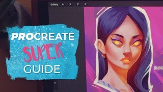 How to use PROCREATE  Beginners Complete Guide [upl. by Ettennig]