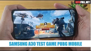 Samsung A30  Gaming Test PUBG Mobile [upl. by Rosenthal]