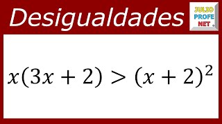 DESIGUALDADES CUADRÁTICAS  Ejercicio 2 [upl. by Inattyrb]