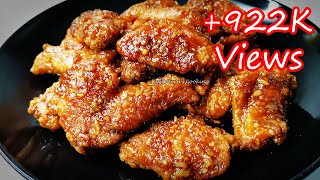 THE SECRET TO MAKE KFC STYLE HONEY GARLIC BUTTER CHICKEN WINGS MADE EASY  A MUST TRY RECIPE [upl. by Macilroy]